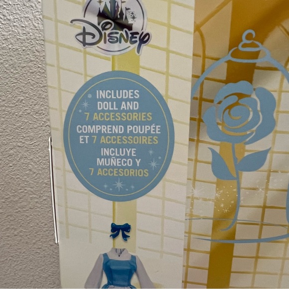 Disney Store Official Princess Story Doll Beauty and the Beast Belle Barbie Doll - Picture 2 of 6